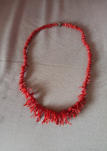 antika kırmızı renkte hakiki Mercan - Görsel 2