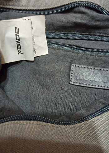 Grunge Punk Baskılı Kadın Bej Çanta - Görsel 4