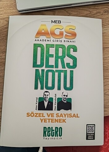 Ags konu anlatımlı sözel yetenek ve sayısal yetenek