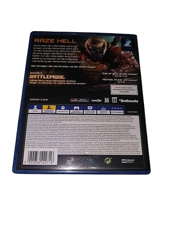 Doom eternal PlayStation 4 oyunu 