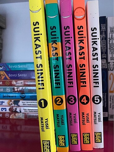 Beden Suikast sınıfı 1-2-3-4-5. Ciltler