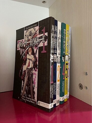 Death note 1-2-3-4-5-6. Ciltler