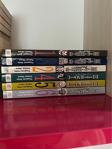 Death note 1-2-3-4-5-6. Ciltler