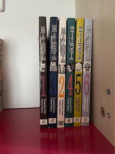 Beden Renk Death note 1-2-3-4-5-6. Ciltler