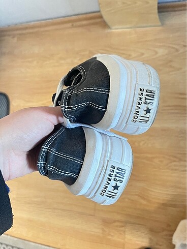 36 Beden Converse siyah ayakkabı sneakers orijinal