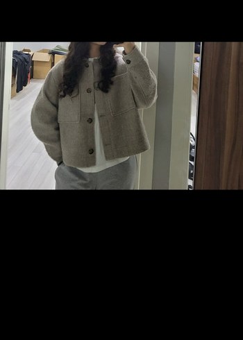 H&M kadın kaşe ceket
