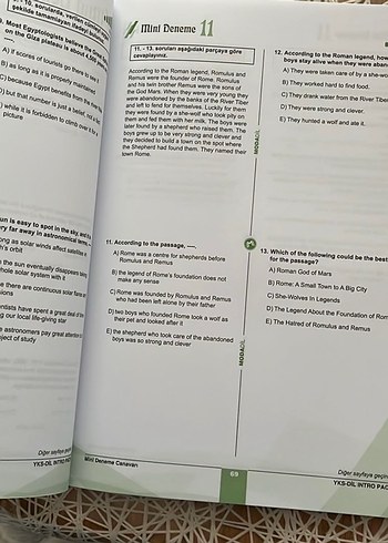 YKS-Dil İngilizce Mini Deneme Çalışma Kitabı - Görsel 2