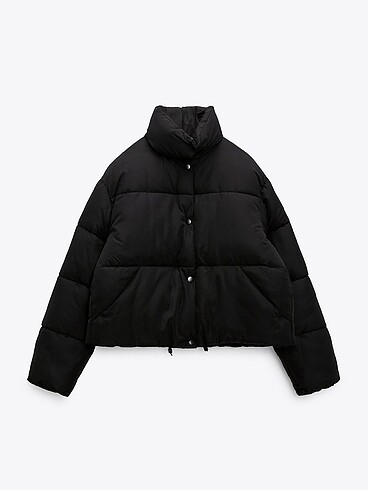 Zara crop şişme mont