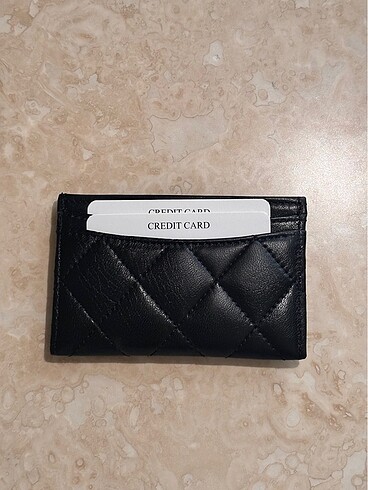 Beden siyah Renk Chanel Deri Kartlik