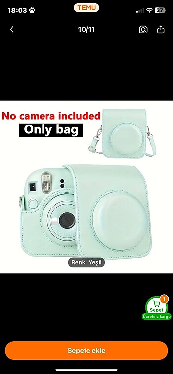 mini 12 kamera saklama cantası