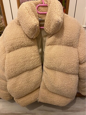 xl Beden camel Renk Kırem rengi mont