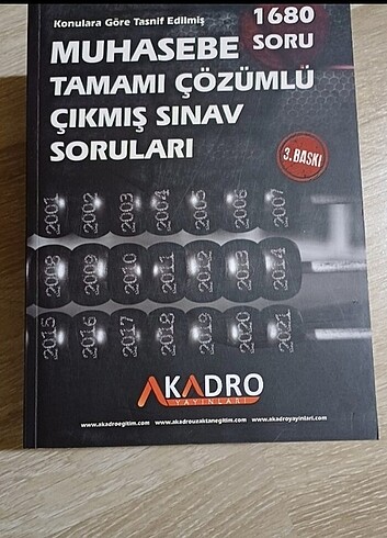 KPSS muhasebe çıkmış sorular 