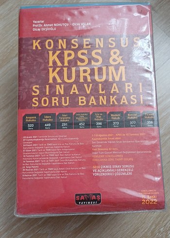 Konsensus KPSS & Kurum Sınavları Soru Bankası - Görsel 3