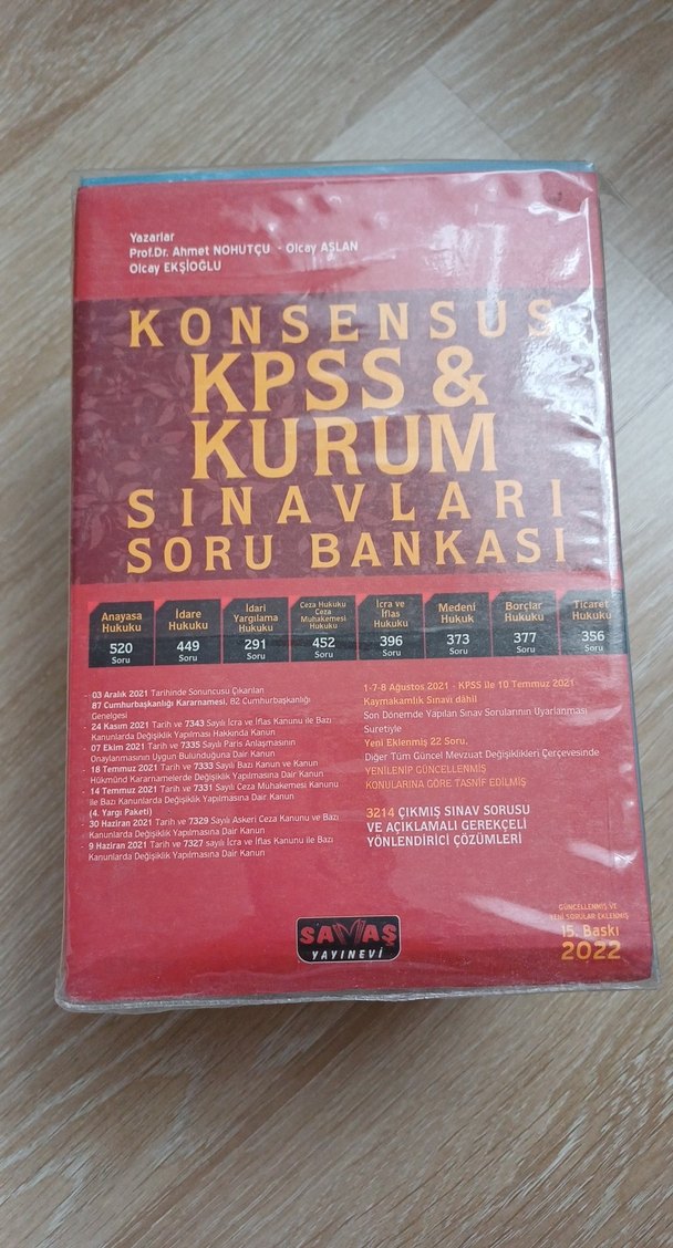Konsensus KPSS & Kurum Sınavları Soru Bankası - Görsel 3