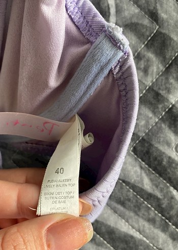 40 Beden Mor Askılı Bikini