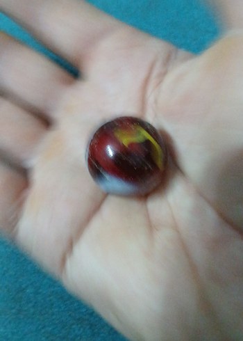 Bordo Beyaz Desenli Tırnak Süsü. büyük. misket... - Görsel 5