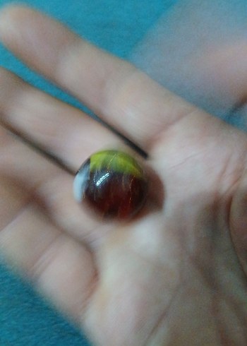 Bordo Beyaz Desenli Tırnak Süsü. büyük. misket... - Görsel 3