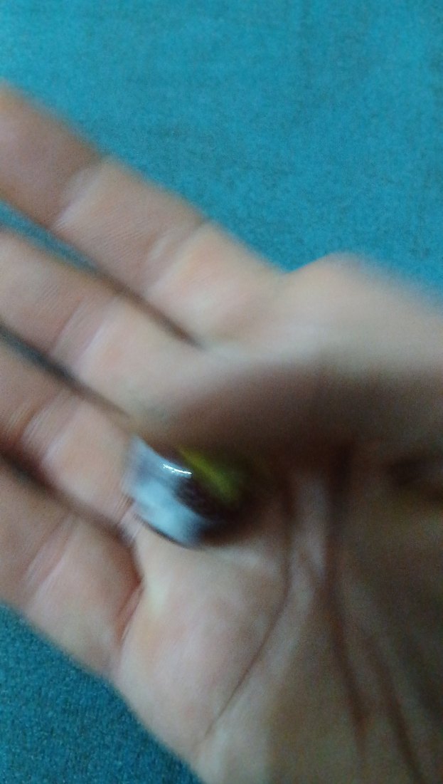 Bordo Beyaz Desenli Tırnak Süsü. büyük. misket... - Görsel 2