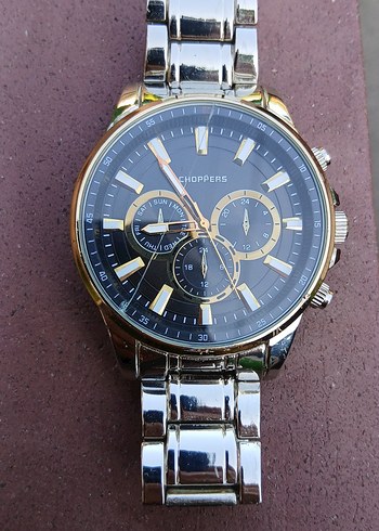 Seiko Altın ve Gri İş Saatı