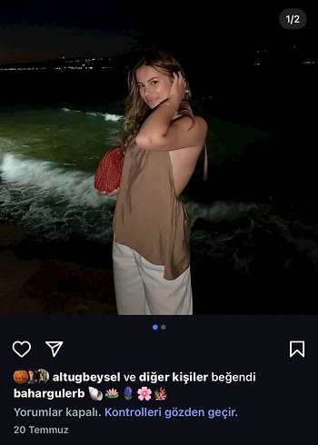Zara Bej Kolsuz Yüksek Yakalı Kadın Bluz