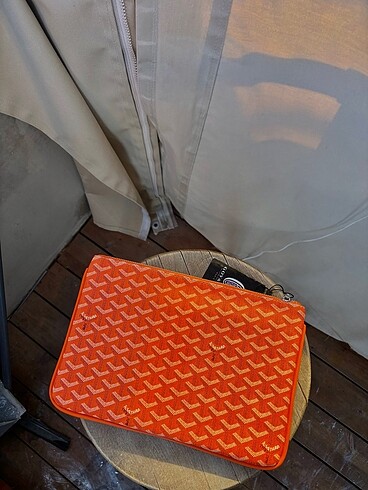 Goyard Turuncu Clutch