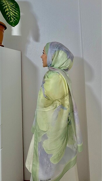 Gül desen soft şal