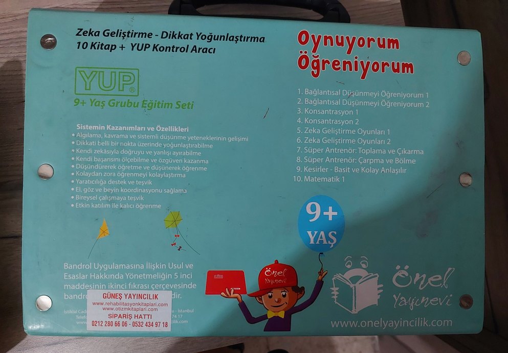 YUP Eğitim Seti - Görsel Dikkat ve Matematiksel Zeka - Görsel 2