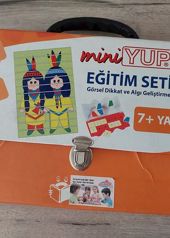 MiniYUP Eğitim Seti 7+ Yaş Renkli Puzzle