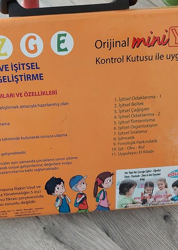  Miniyup 7-8 Yaş Dikkat ve İşitsel Algı Geliştirme Seti