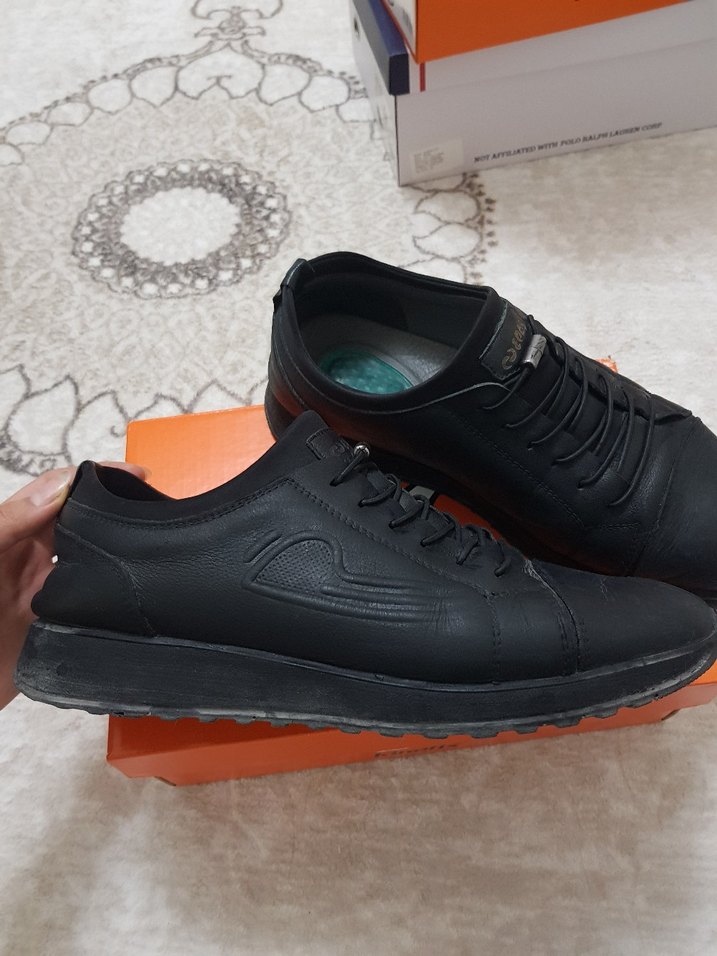 Siyah Erkek Spor Ayakkabı - Görsel 4