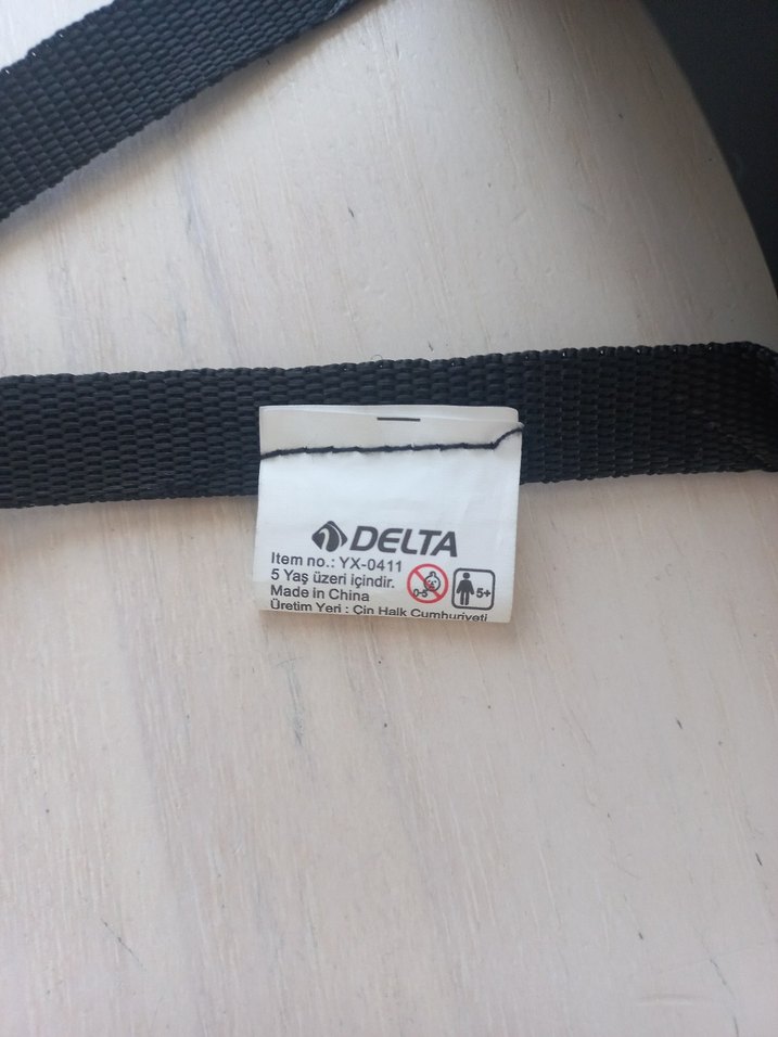 DELTA Siyah Biker Stili Kask - Görsel 3