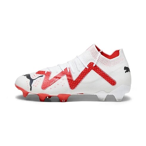Puma FUTURE ULTIMATE Beyaz-Kırmızı Erkek Orjinal Krampon