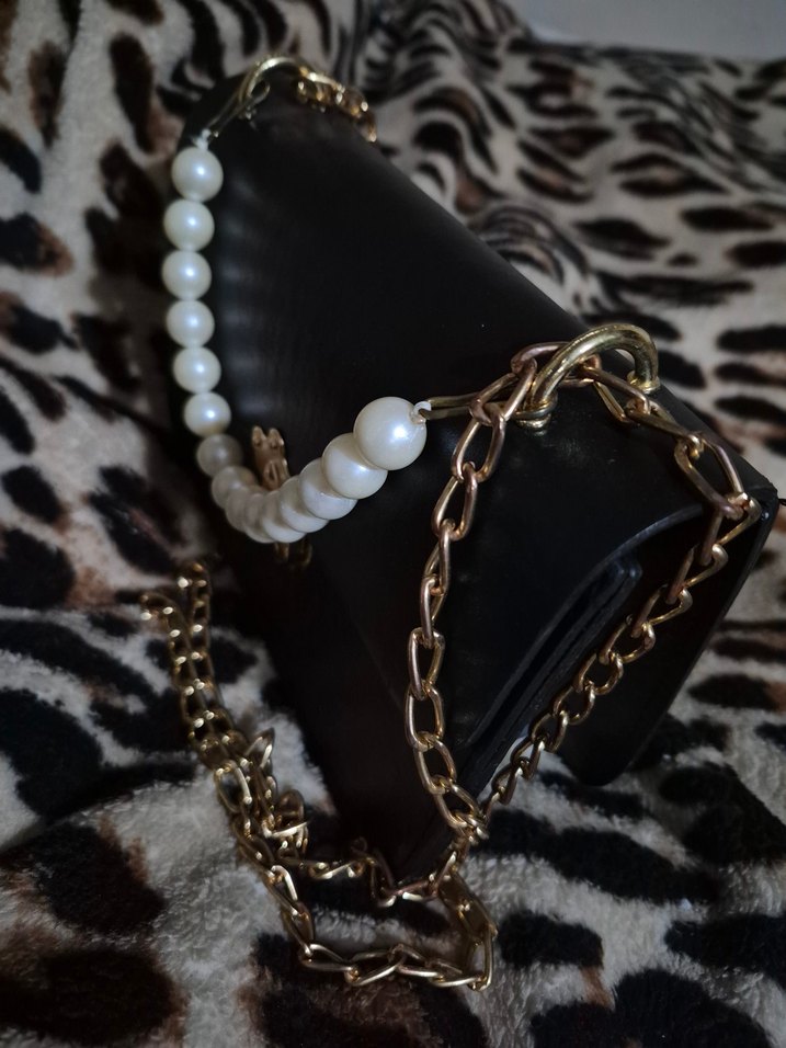 İnci Detaylı Kadın Çanta - Görsel 2