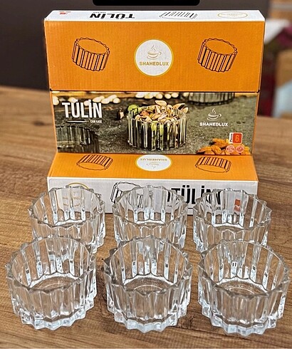 6 lı kristal kesme çerezlik