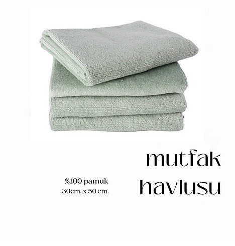 Diğer 4 lü pamuklu mutfak havlusu