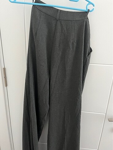 36 Beden gri Renk Trendyolmilla Pantolon