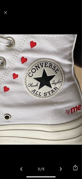 39 Beden Converse ayakkabı