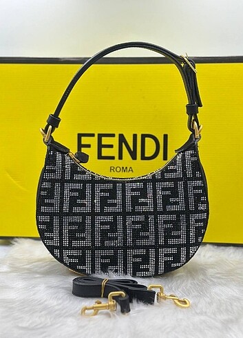 Fendi taşlı baget 