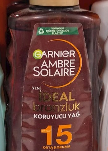 Garnier Garnier Ambre Solaire SPF 15 Koruyucu Yağ