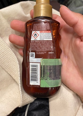 Beden Renk Garnier Ambre Solaire SPF 15 Koruyucu Yağ