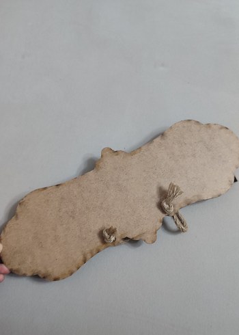 Ahşap Bismillahirrahmanirrahim Kapı Süsü - Görsel 2