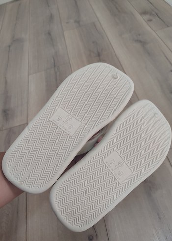 Defacto Beyaz Minimalist Kadın Terlik