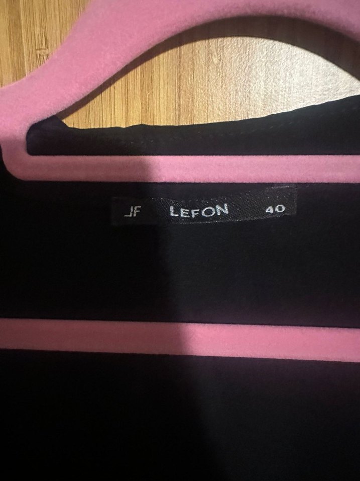 Siyah Midi Kadın Gömlek Elbise - Görsel 3