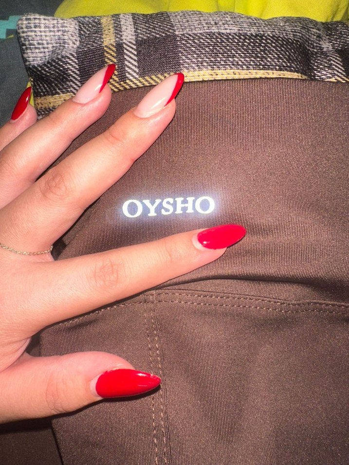 Kadın Koyu Kahverengi Baskılı Tayt - Görsel 4