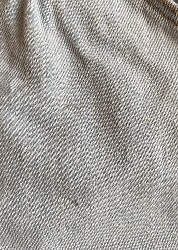 Kız Çocuk açık mavi Bol Kesim Denim Pantolon - Görsel 3