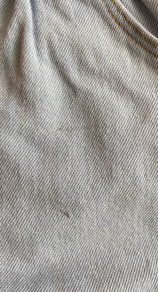 Kız Çocuk açık mavi Bol Kesim Denim Pantolon - Görsel 3