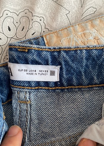 Zara Rahat Kesim Kadın boyfirend Pantolon - Görsel 3