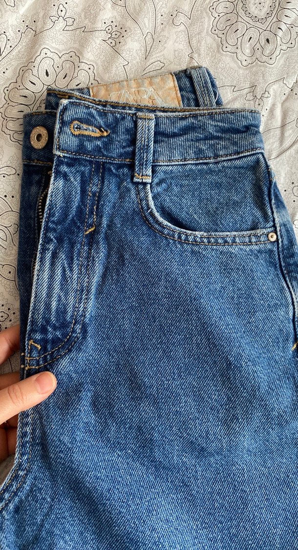 Zara Rahat Kesim Kadın boyfirend Pantolon - Görsel 4