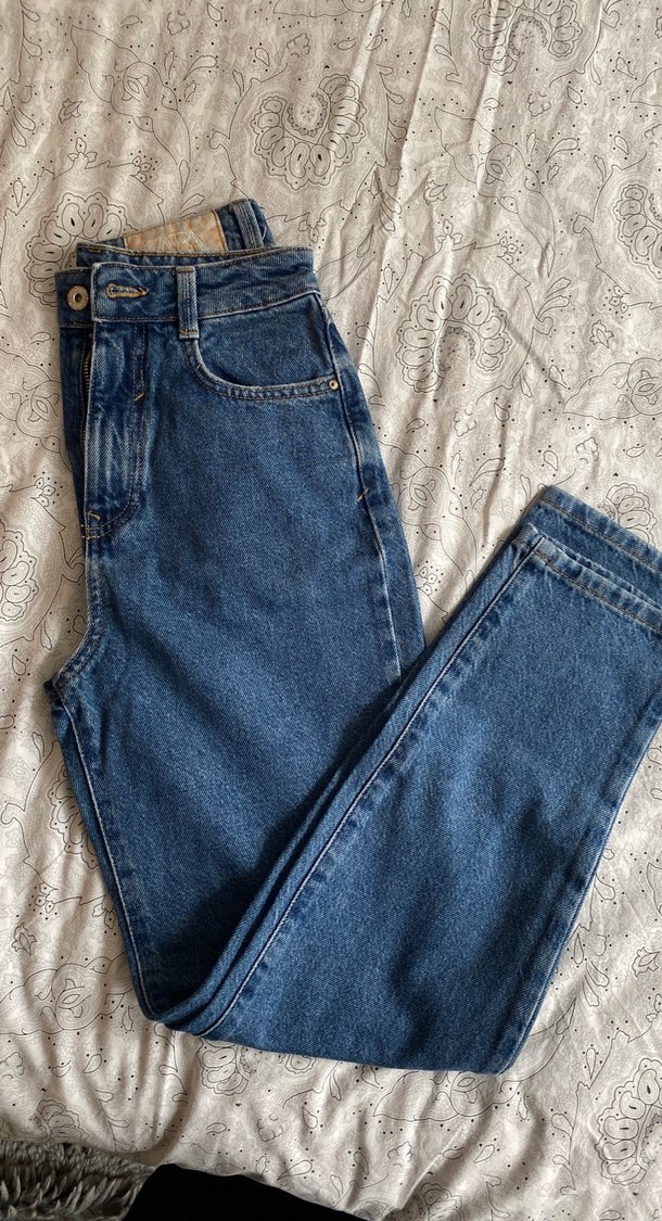 Zara Rahat Kesim Kadın boyfirend Pantolon - Görsel 2