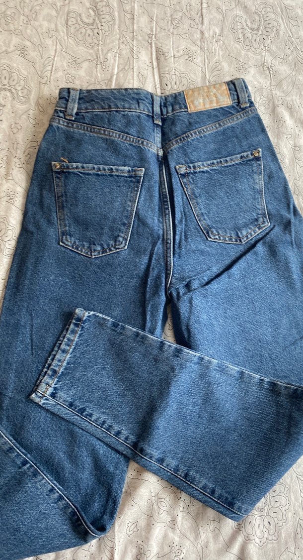 Zara Rahat Kesim Kadın boyfirend Pantolon - Görsel 5